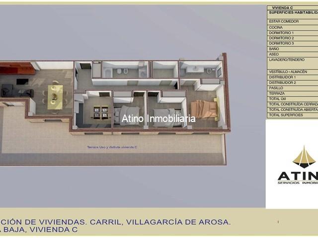 VENTA EN EXCLUSIVA: PRÓXIMA CONSTRUCCIÓN DE VIVIENDAS EN CARRIL - Vilagarcía de Arousa