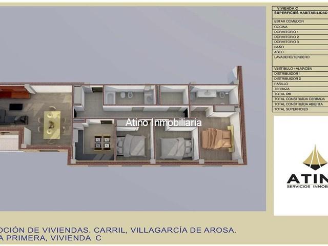 VENTA EN EXCLUSIVA: PRÓXIMA CONSTRUCCIÓN DE VIVIENDAS EN CARRIL - Vilagarcía de Arousa